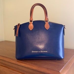 Dooney and Bourke pebble leather doomed satchel.